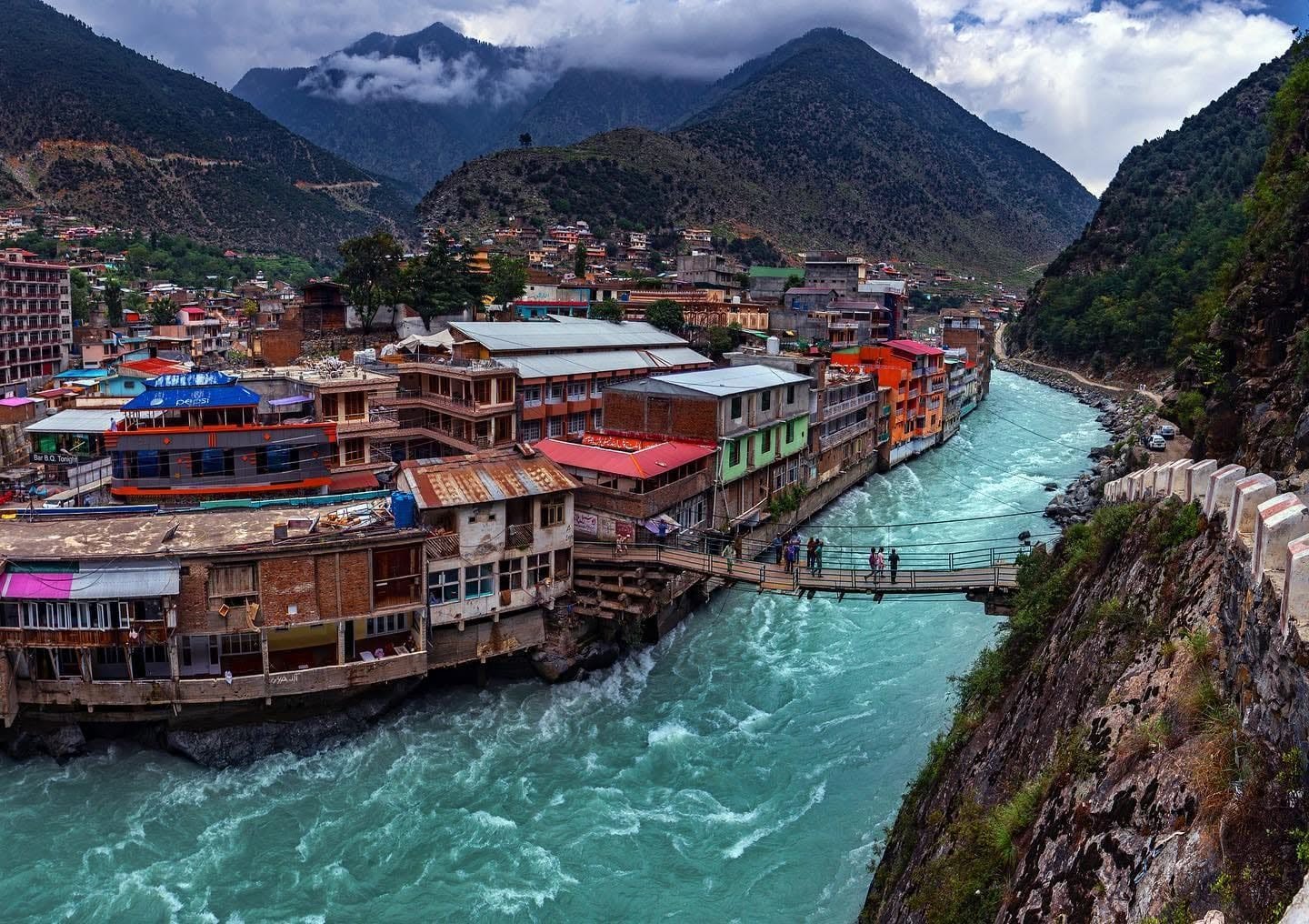 Kalam Swat valley landscape